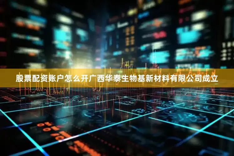 股票配资账户怎么开广西华泰生物基新材料有限公司成立